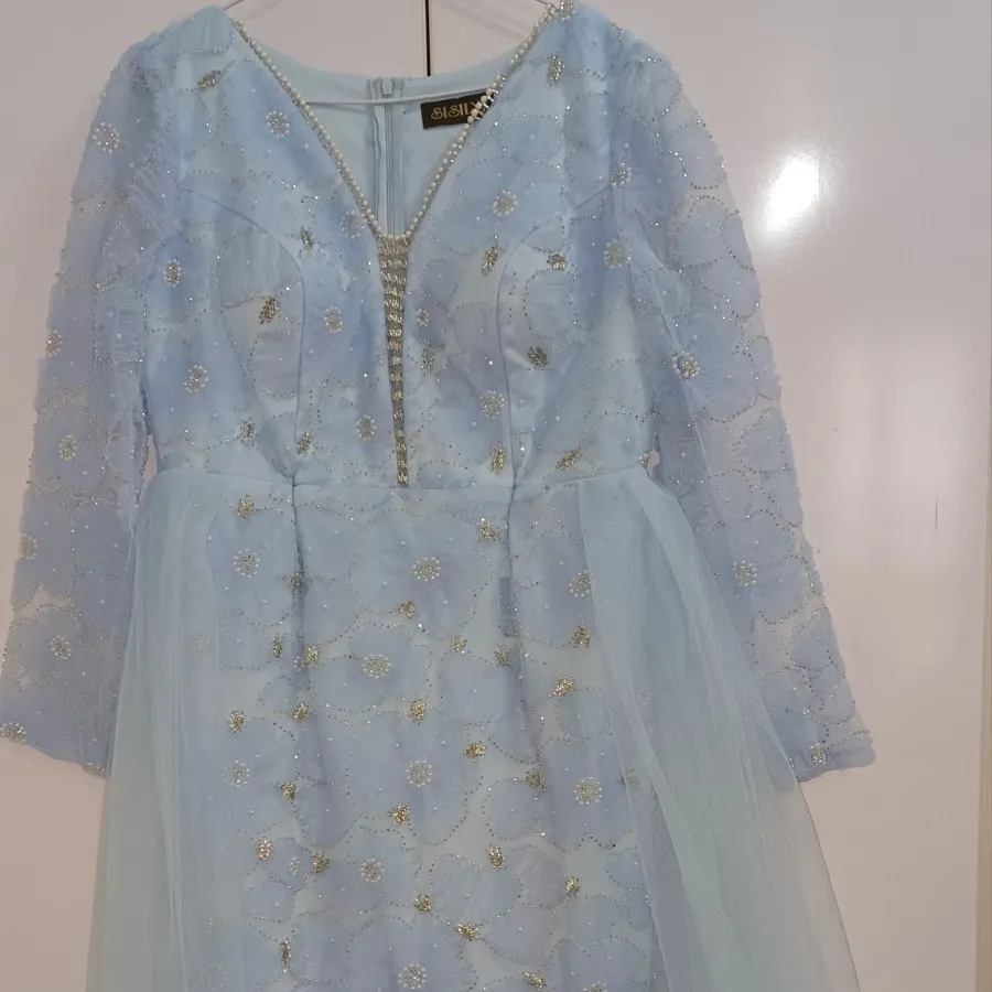 لباس مجلسی آبی