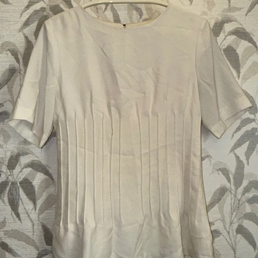 پیراهن کرپ سفید