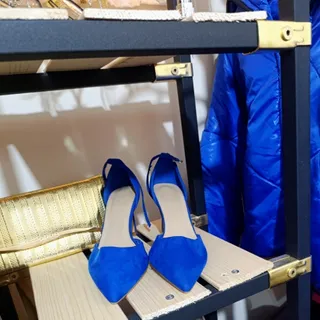 کفش مخمل زنانه