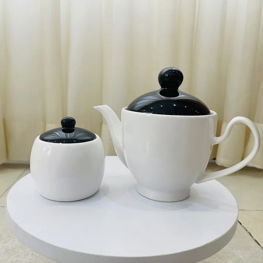 ست قوری و قندان