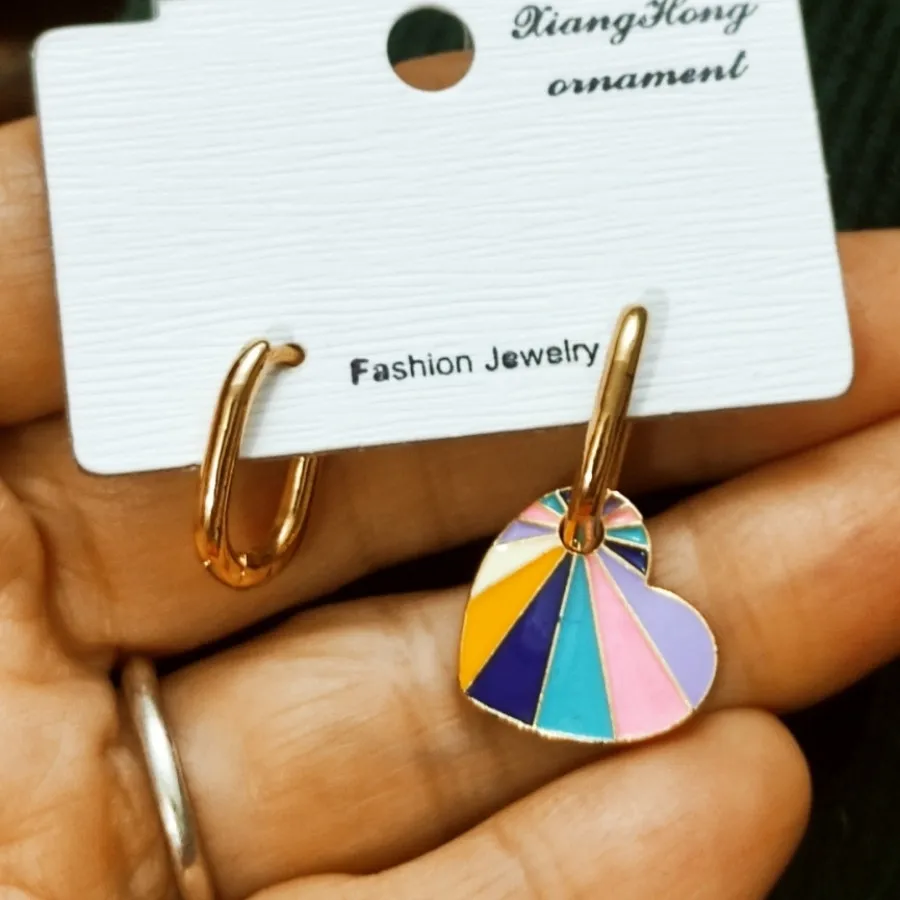 گوشواره قلب وارداتی ترک