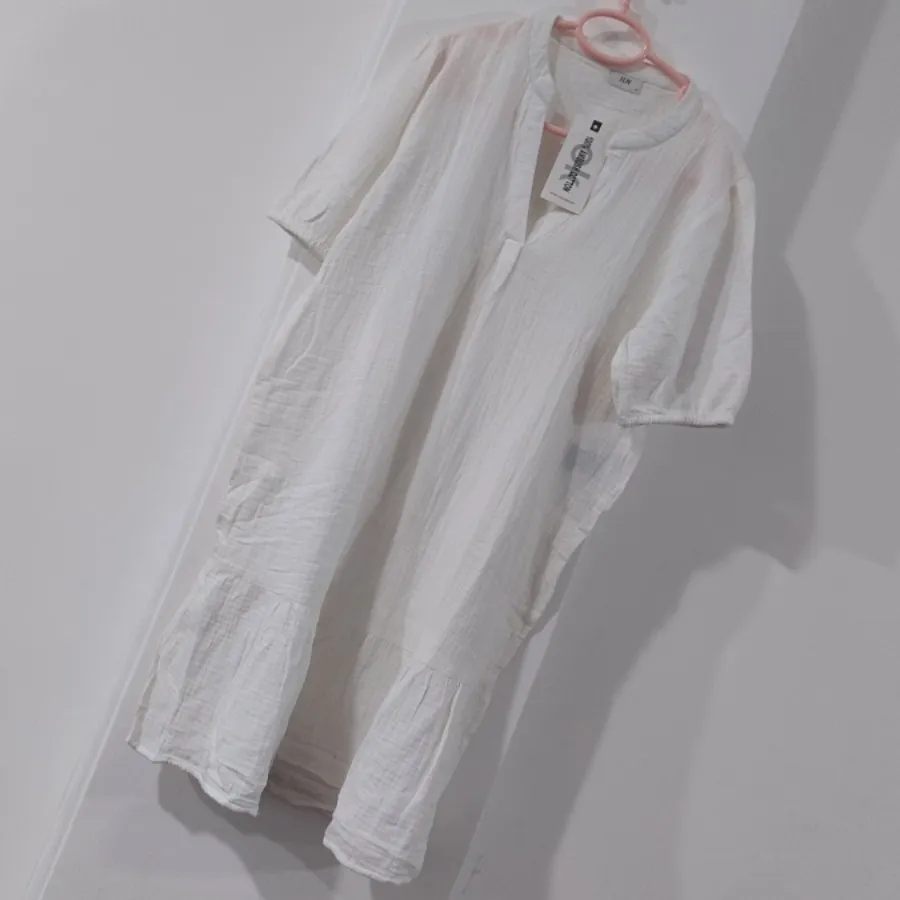 پیراهن موسلین سفید