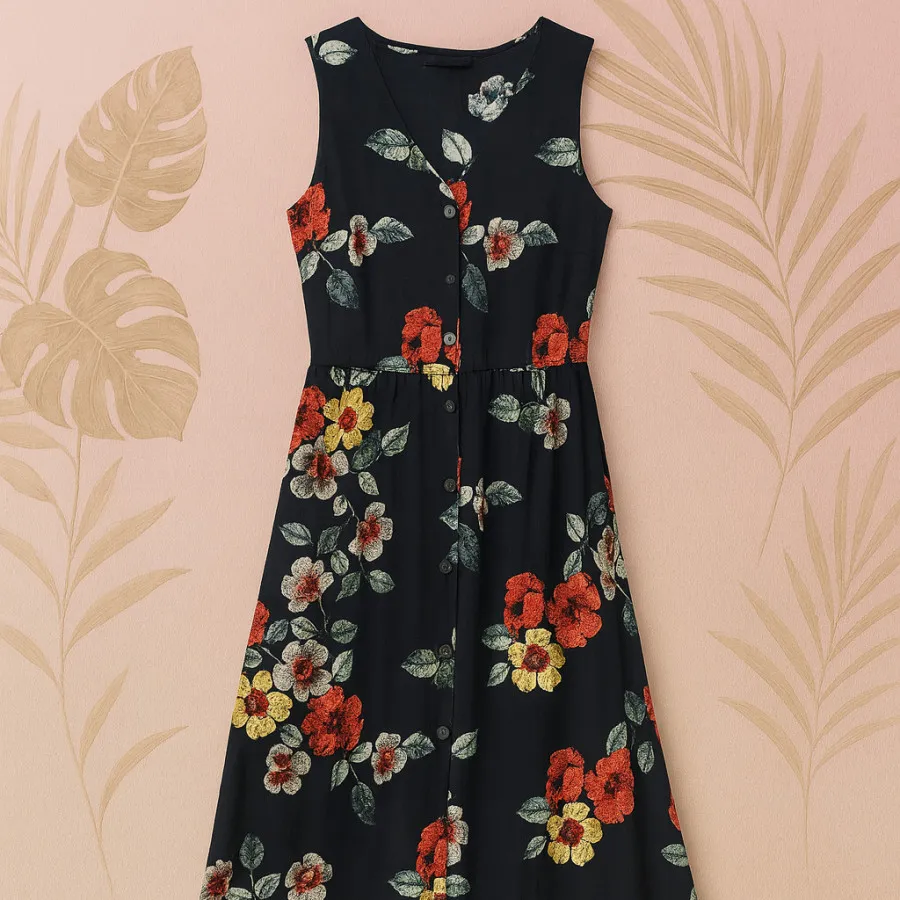 پیراهن گلگلی بسیار شیک