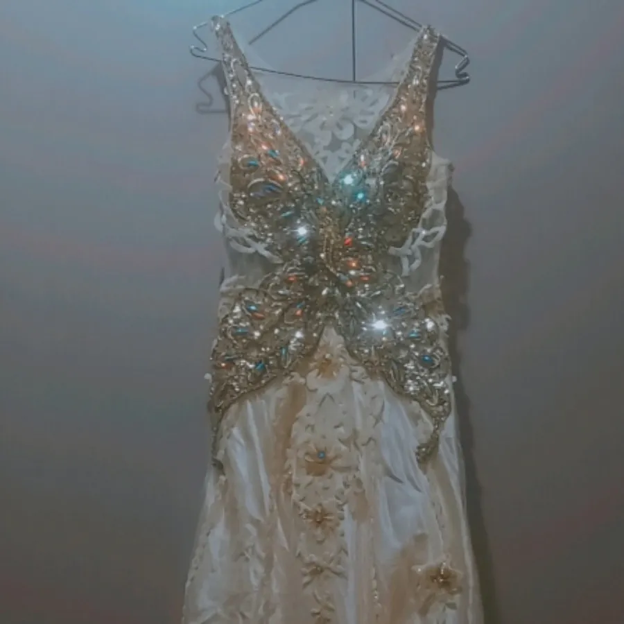 لباس شب مجلسی سنگ دوزی