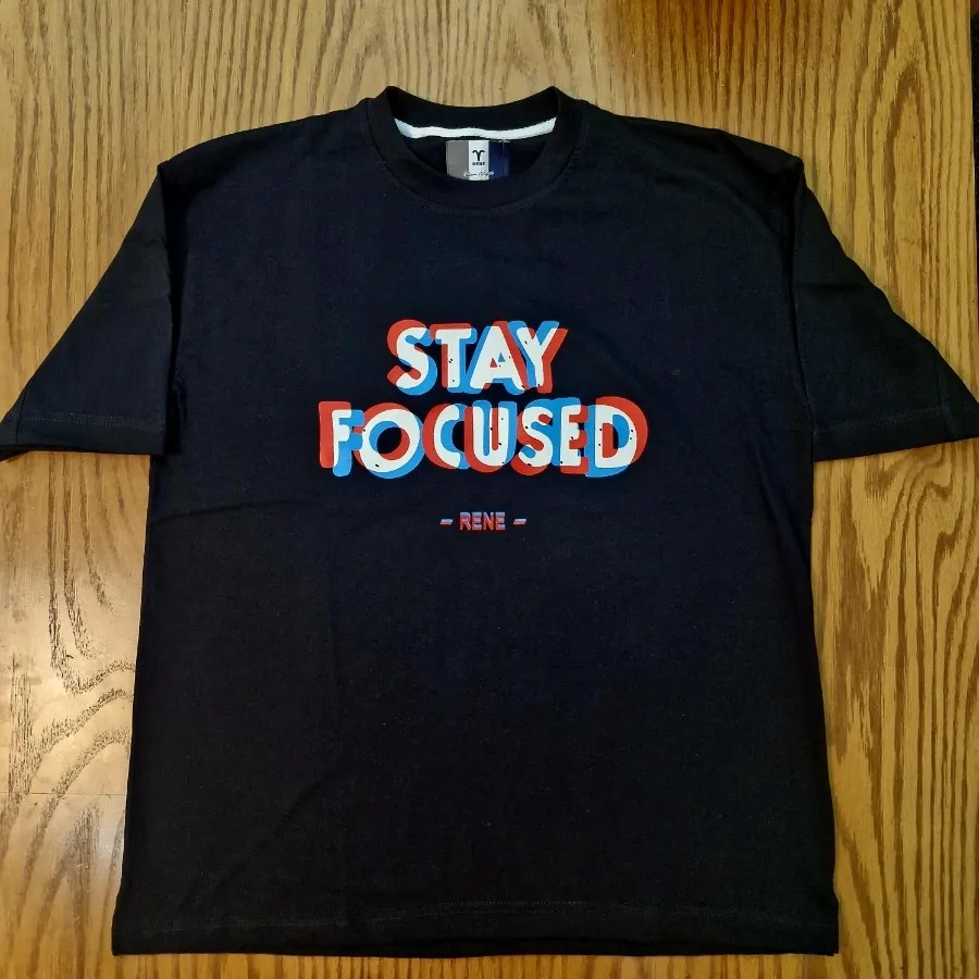 تیشرت یقه گرد چاپی