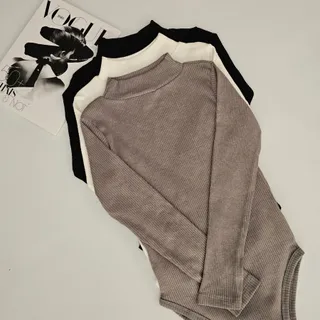 بادی یقه پنج سانتی زنانه