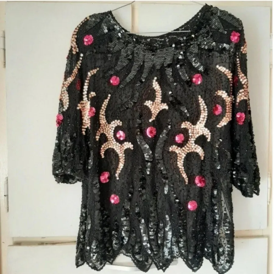 شومیز دستدوز کار شده