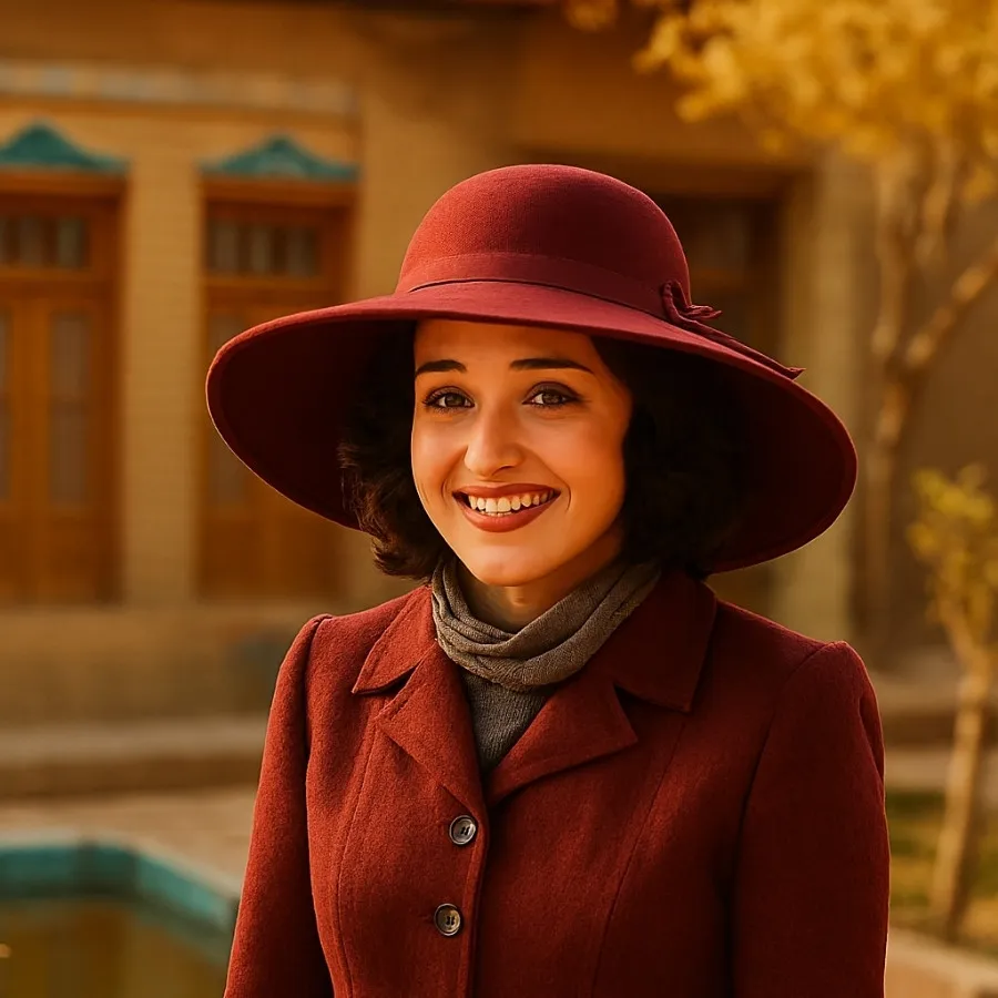 کلاه شهرزادی نمدی