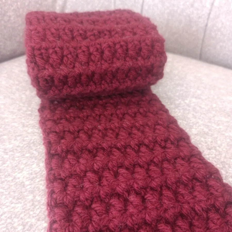 شال گردن دست بافت