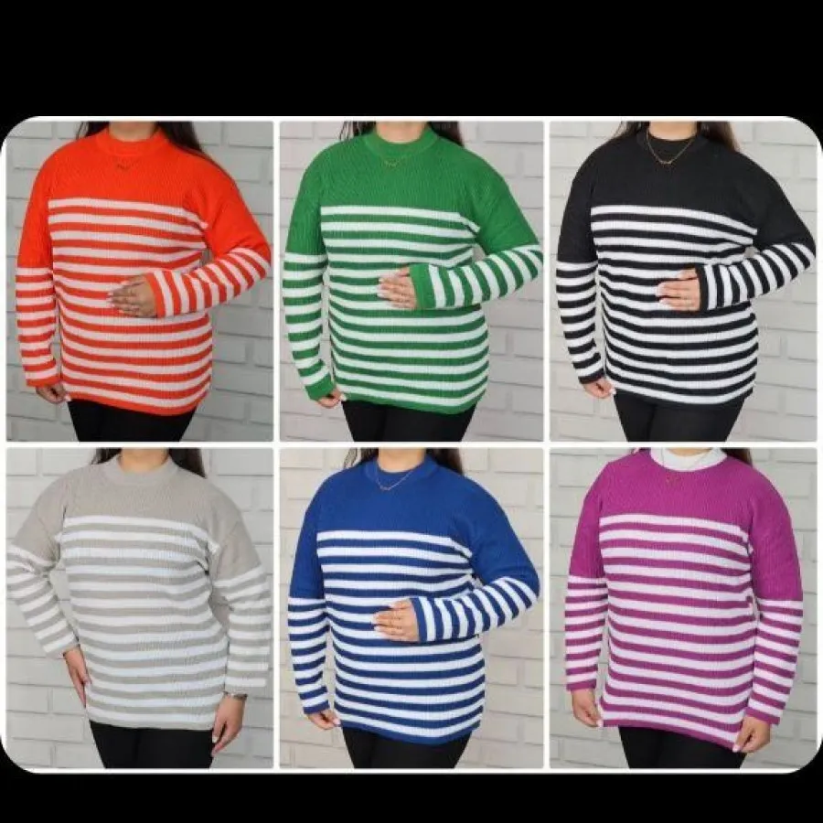 بافت راه راه زنانه