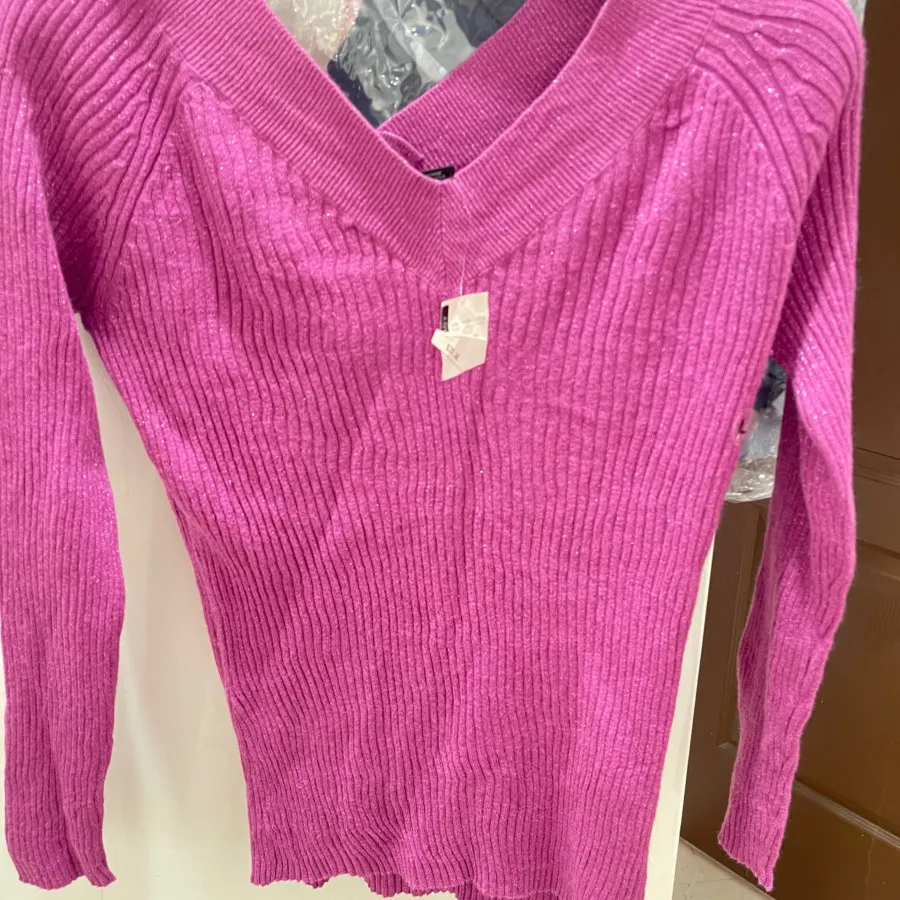 بلوز بافت شاین دار