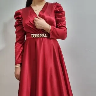 لباس مجلسی ساتن امریکایی