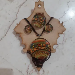 ست زیورآلات رزینی