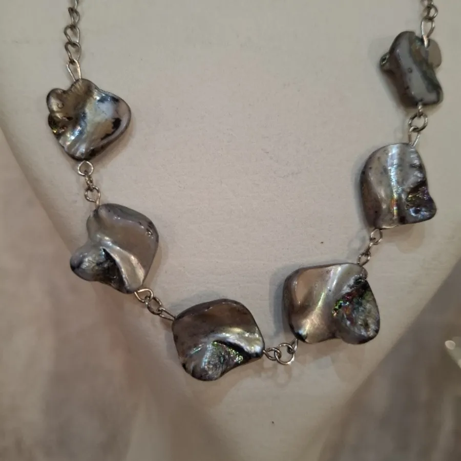 گردنبند صدف طبیعی