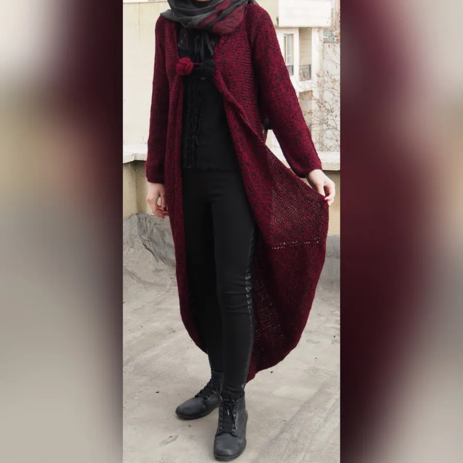 پالتو دستبافت باکاموا ترک