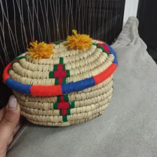 جعبه حصیری نخ سوزن