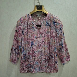 شومیز طرحدار آستین بلند