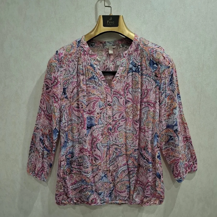 شومیز طرحدار آستین بلند