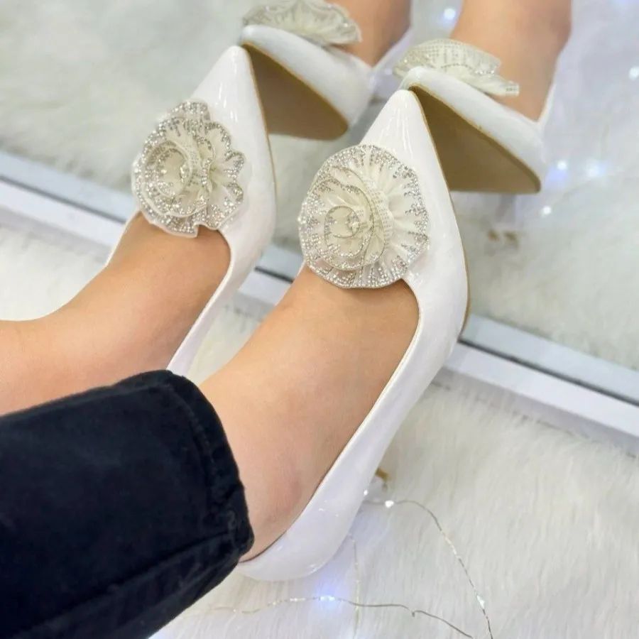 کفش مجلسی گل