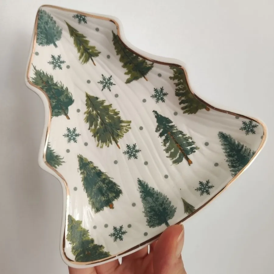 بشقاب کاج کریسمسی