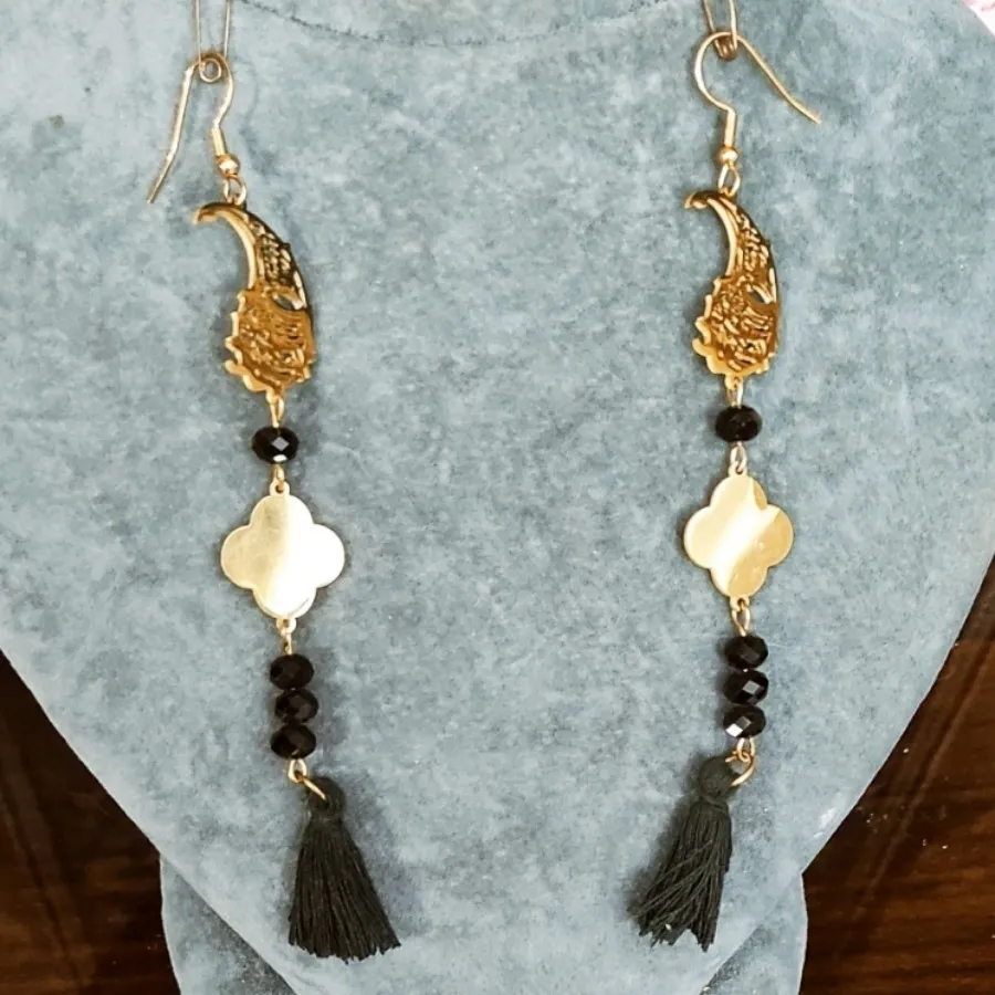 گوشواره هنری سفارشی استیل