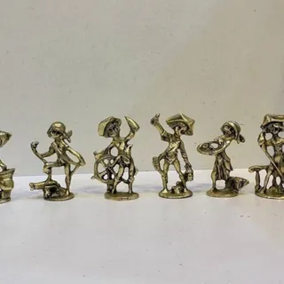 ست 6تایی ملوان زبل برنز