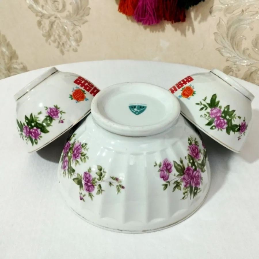 کاسه و پیاله گلسرخی