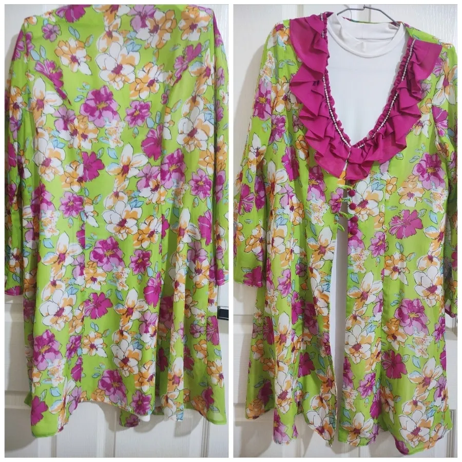 شومیز جلو باز حریر