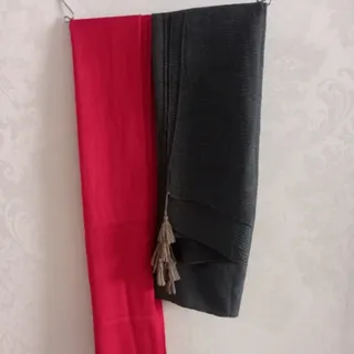 شال برشکا و ساده تک رنگ