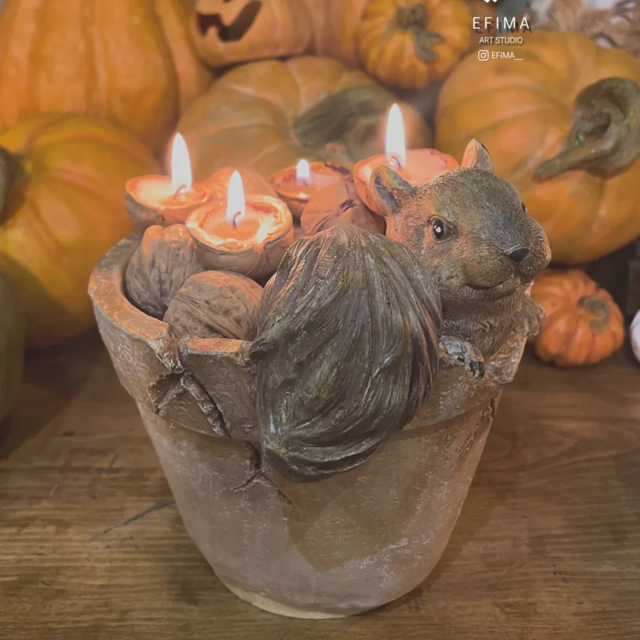 گلدان سنجاب