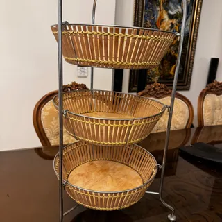 سه طبقه چوب بامبو