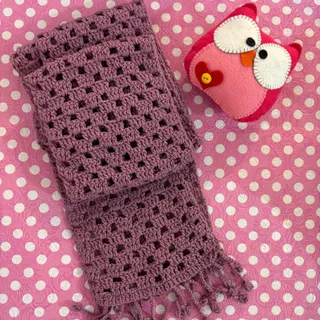 شال گردن دست بافت