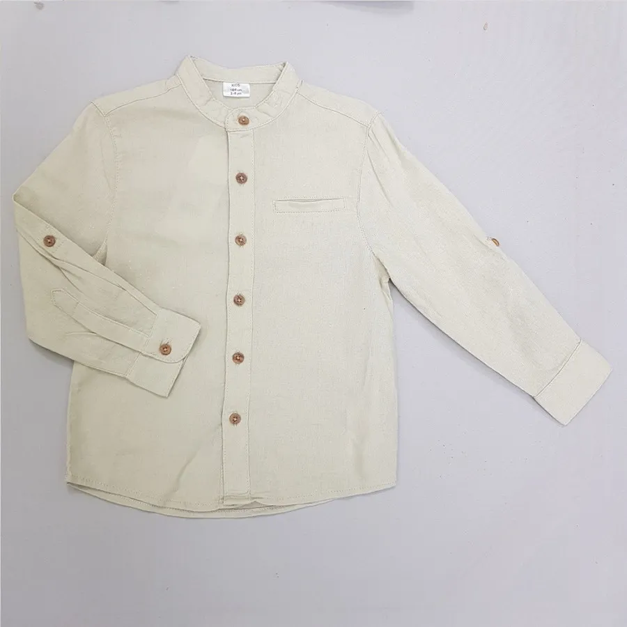 پیراهن لینن پسرانه