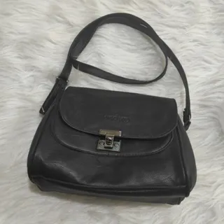 کیف مشکی چرم