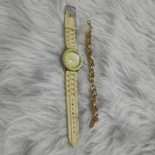 ست ساعت بند سیلیکونی جنوا