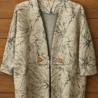 پالتو دو قاپک طرحدار