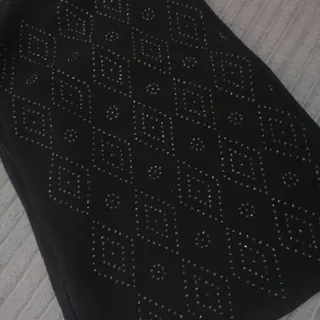 شال مشکی مجلسی