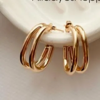 گوشواره برندYsx کپی طلا