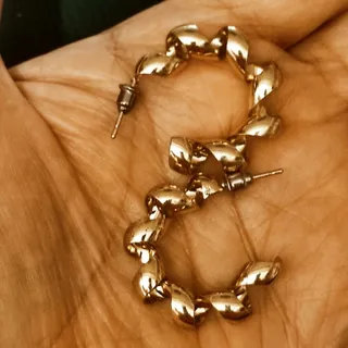 گوشواره زیبا کپی طلا