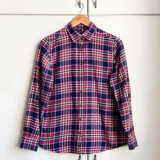 شومیز چهارخانه نسبتا ضخیم