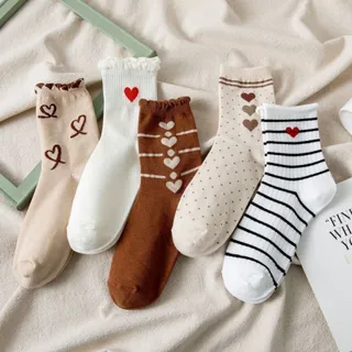 جوراب نیم ساق قلبی