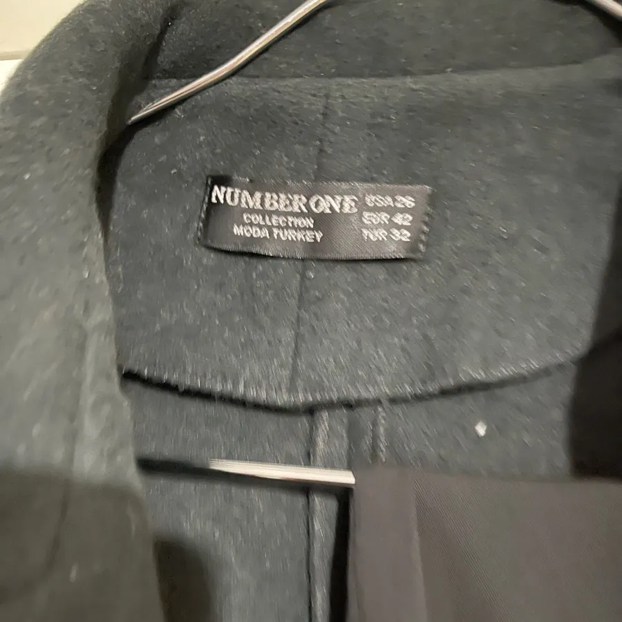 پالتو فوتر سبزیشمی تیره