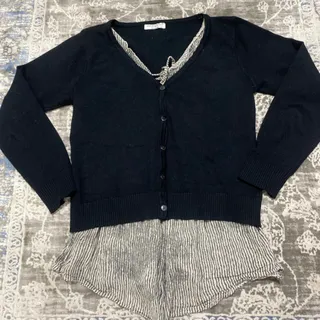 بلوز بافت پشت طرحدار