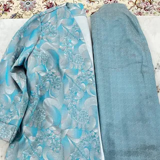 کت و دامن ژاکارد ترک سایز