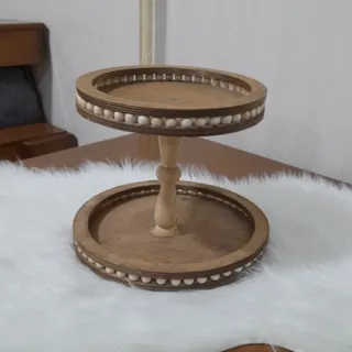 جاشیرینی دوطبقه چوبی