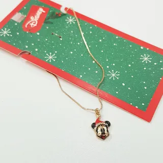 گردنبند طلایی دیزنی میکی