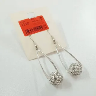 گوشواره گوی نگین دار