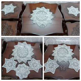 رومیزی ابریشم نو