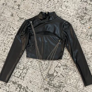 نیم تنه چرم