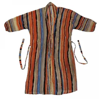 رویه مانتو راه راه جلوباز